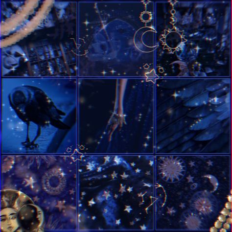 Spacecore Color Palette, Space Theme Mood Board, Starflesh Moodboard, Mood Boards Aesthetic Blue, Space Moodboard Aesthetic, Moon Moodboard Aesthetic, Celestial Mood Board, Wizard Moodboard, Cosmic Moodboard