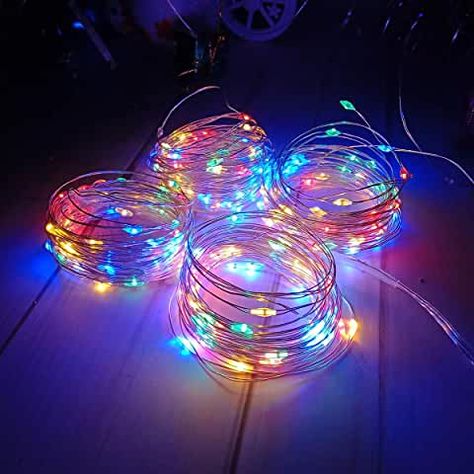 Starry String Lights, Lights For Christmas, Party Bedroom, Diy String Lights, Led Curtain Lights, Led Fairy String Lights, Christmas Fairy Lights, Starry Lights, Globe String Lights