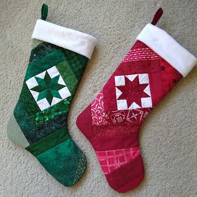 Santa's Grotto, Quilt Stocking, Christmas Stocking Pattern Free, Stocking Pattern Free, Christmas Stocking Tutorial, Christmas Stockings Sewing, Stocking Tutorial, Holiday Hand Towels, Stocking Ideas