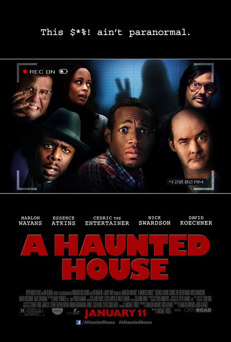 Ghost Movie, House Movie, Cedric The Entertainer, Ghost Movies, Marlon Wayans, A Haunted House, Iron Man 3, Funny Movies, Comedy Movies