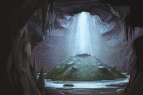 Cave Scenery Art, Cave Landscape Concept Art, Mystical Cave Art, Cave Lair Concept Art, Cave Environment Concept Art, Crystal Cave Concept Art, Cave Background Concept Art, Magic Cave Concept Art, Cave Drawing Reference