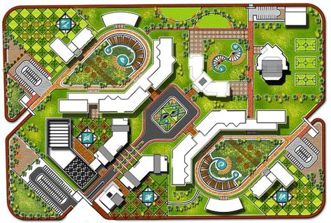 do your 2D architectural plan and presentation by Photoshop Cluster Planning Architecture, Group Housing Site Plan, Restaurant Landscape Design, Restaurant Site Plan, Park Floor Plan, Community Park Design, Site Plan Rendering, Site Development Plan, Garden Community