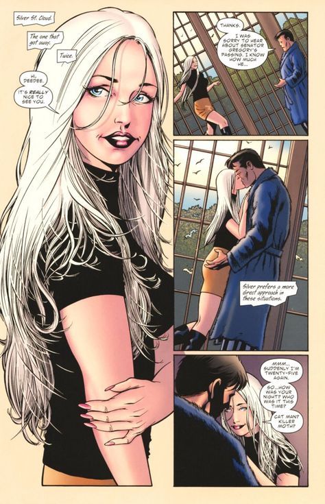 Silver St. Cloud Silver St Cloud Gotham, Silver St Cloud, Gotham Comics, Batgirl Art, Black Cat Marvel, Comic Layout, Dc Comics Superheroes, Comic Book Artwork, Arte Dc Comics