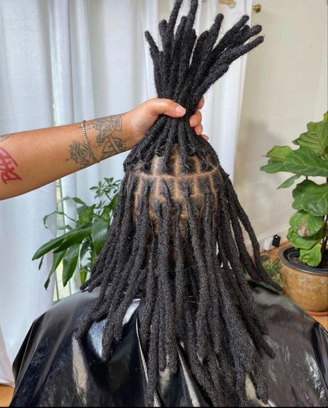 Thick Loc Styles Men, Thick Loc Styles, Loc Styles Men, Black Hair Locs, Men Locs, Thick Dreads, Mens Dreadlock Styles, Women With Dreadlocks, Loc Goals