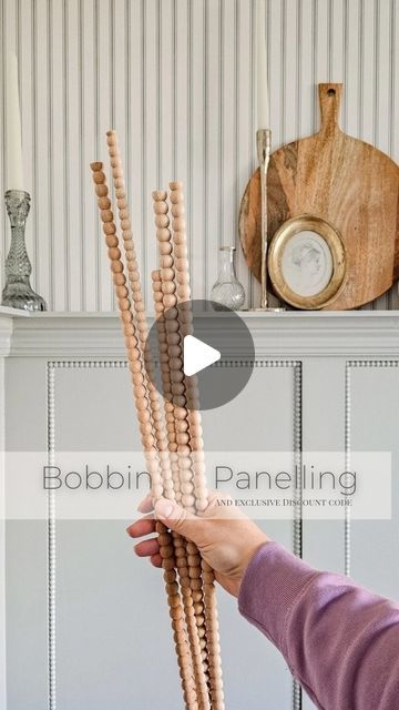 Emma | Family Home Decor & DIY | Mum of 4 on Instagram: "Save this for my bobbin trim discount code.
I'm in my bobbin era.
And wallpaper era.
And panelling era.
So might as well combine them 😂

If you love a bobbin as much as I do then you can order bobbin trim in a range of sizes from @naturtrend using my discount code for an extra little money off. If you select the 1.2m lengths instead of 2.4m ones your shipping costs will be lower too, top DIY tip that one. I've got a furniture upcycle planned for our bedroom using the bobbin trim and I can't wait to get started and show you 😍 The discount code is EMMA10, and you can use it across @naturtrend entire range not just bobbin trim.

Save for later incase you forget the code and can come back to it when you're ready to start your DIY bobbi Bobbin Trim, Bobbin Chair, Family Home Decor, Furniture Upcycle, Wall Paneling Diy, Top Diy, Beaver Creek, Diy Chair, Home Decor Diy