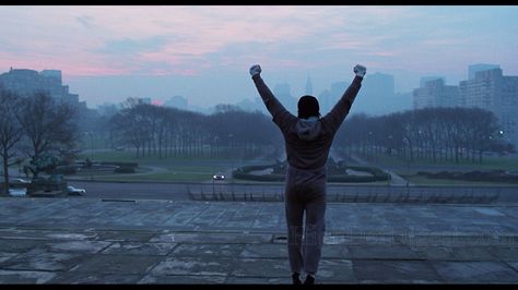 Sage Stallone, Rocky 1976, Rocky Film, Rocky Steps, Rocky Ii, Famous Movie Scenes, Inspirational Movies, Sports Movie, Hero Movie