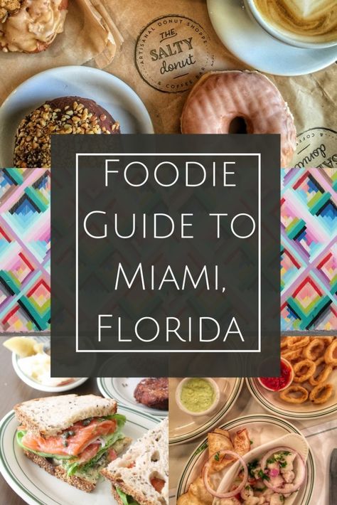 Foodie Travel Usa, Miami Travel Guide, Siesta Key Florida, Miami Food, Travel Florida, Miami Vacation, Usa Roadtrip, Miami Travel, Usa Food