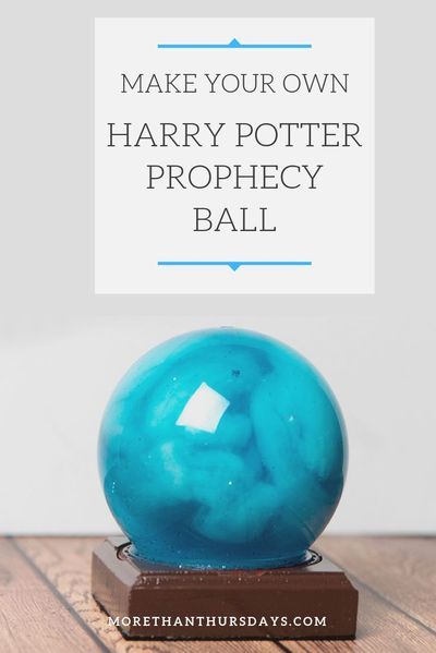 Make your own version of Professor Trelawney's prophecy from #DIY #HarryPotter. MoreThanThursdays.com Harry Potter Prophecy Ball, Harry Potter Prophecy, Harry Potter Motto Party, Harry Potter Weihnachten, Baby Harry Potter, Harry Potter Kostüm, Classe Harry Potter, Harry Potter Christmas Decorations, Cumpleaños Harry Potter