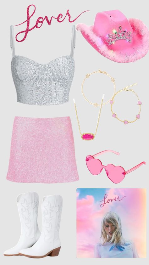 Lover eras tour outfit Taylor Swift Halloween Costume, Lover Outfit, Eras Tour Outfits, Taylor Swift Costume, Taylor Swift Birthday Party Ideas, Taylor Swift Photoshoot, Lover Album, Taylor Outfits, Taylor Swift Party