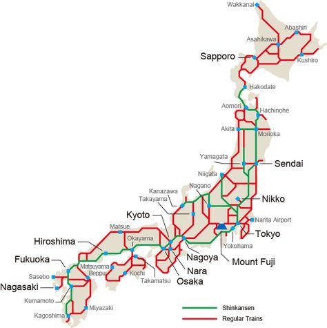 Japan Rail Pass Map Japan Honeymoon, Japan Map, Japan Holidays, Tokyo Japan Travel, Japanese Travel, Japan Itinerary, Japan Vacation, Japan Travel Tips, Go To Japan