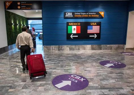 These 10 steps on how to fly to Mexico by crossing border into Tijuana airport will save you money – Orange County Register Tijuana Airport, Mexico Airport, Duty Free Store, Build A Bridge, School Products, Exchange Rate, Baja California Sur, New Photo Download, Flight Ticket