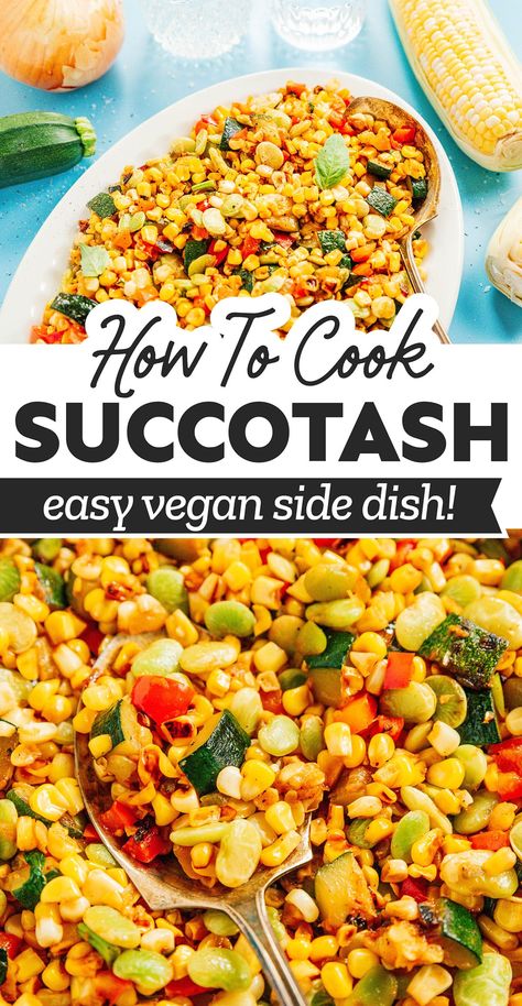 Southern Succotash Deep South Dish, Corn Succotash Recipe, American Dinner Recipes, Southern Succotash, Vegan Thanksgiving Main Dish, Succotash Recipe, Corn Succotash, Veggie Side Dish, Fresh Tomato Soup