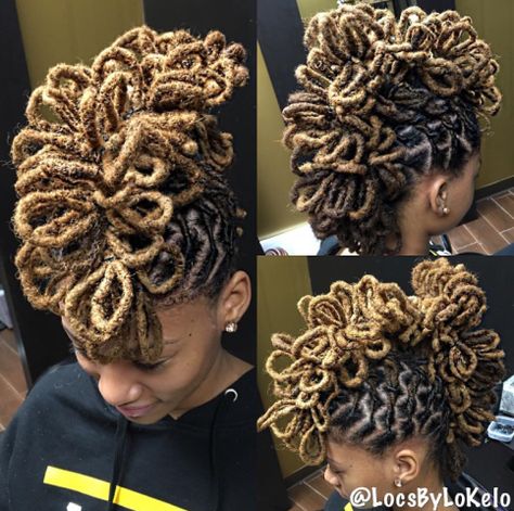 He is no other than our stylist of the week LOKELOOOOO, don’t the want O’s to end. Lovely name. [gallery ids=”5776,5771,5787″ type=”rectangular”] So I stumbled o… Loc Progression, Dreads Styles For Women, Dreadlocks Hairstyles, Sister Locks, Dread Head, Dreads Girl, Beautiful Dreadlocks, Dreadlock Styles, Updo Styles