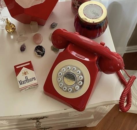 Landline Phone Aesthetic, Sacrificial Lamb, Coquette Red, Red Coquette, Americana Aesthetic, Lizzie Hearts, Cherry Girl, Lana Del Rey Vinyl, Loving Him Was Red