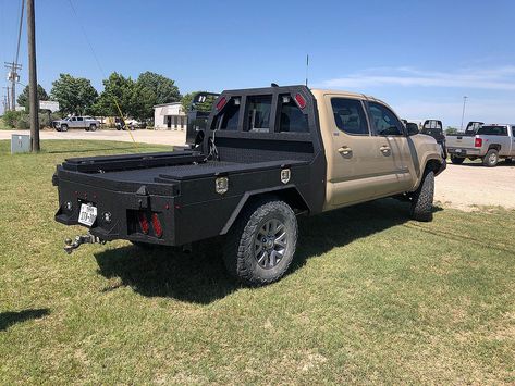 Toyota Tacoma Flatbed | DIY | Texas Hunting Forum Toyota Tacoma Flatbed, Tacoma Flatbed, Diy Flatbed, Flatbed Truck Ideas, Flatbed Camper, Custom Truck Flatbeds, Flatbed Truck Beds, Hunting Truck, Custom Flatbed