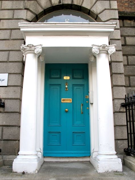 Doors of Dublin.  _____________________________Do feel free to visit us on WWW.WONDERFULIRELAND.IE ... for lots more pictures and stories of Ireland. Irish Doors, Dublin Doors, Georgian Doors, Dublin House, Beautiful Ireland, Gorgeous Doors, Entry Ways, Front Entryway, South Central