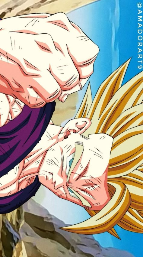 Gohan Super Saiyan 2, Mata Manga, Dragon Ball Characters, Teen Gohan, Gohan Ssj2, Doflamingo Wallpaper, Dragon Anime, Image Dbz, Dragon Ball Wallpaper Iphone