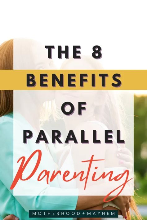 There are many benefits to parallel parenting when your current relationship with your ex is not amicable. Let's talk about the benefits of parallel parenting. Narcissistic Parenting, Blended Family Quotes, Parallel Parenting, Family Advice, Narcissistic Parent, Cheating Husband, Family Problems, After Divorce, Parent Resources