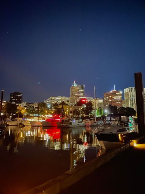 city, portland, water, boats, Portland Aesthetic, City Pics, Downtown Portland, Night Shot, Night City, City Aesthetic, Book Aesthetic, At Night, Portland