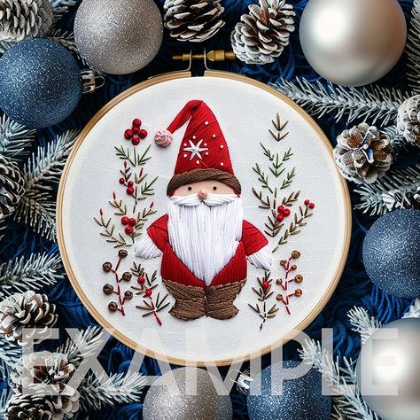 EmbroideryHousePDF - Etsy Canada Christmas Hand Embroidery, Garden Embroidery, Abstract Embroidery, Easter Embroidery, Sewing Crafts Tutorials, Embroidery Christmas, Hand Embroidery Kit, Halloween Embroidery, Embroidered Gifts