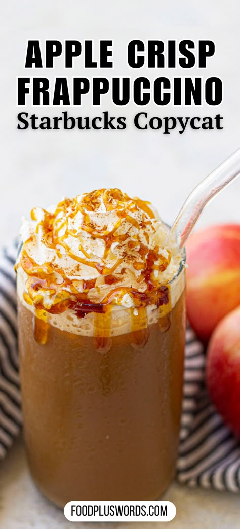 Homemade Frappe, Frappe Recipes, Easy Friday Night Dinner, Easy Friday Night Dinner Ideas, Starbucks Frappuccino Recipe, Apple Syrup, Homemade Apple Crisp, Oven Dinners, Summer Meal Ideas