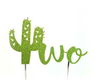 Cactus Birthday Cake, Cactus Cake Topper, Cake Smash Cake, Cactus Birthday, Taco Twosday, Cactus Cake, 1st Birthday Cake Topper, Cactus Party, 2 Birthday Cake