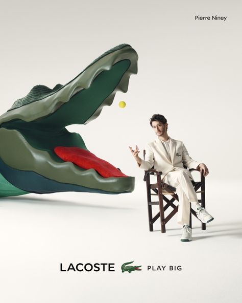 Pierre Niney Lacoste Campaign 2024 Lacoste Advertising, Lacoste Campaign, Lacoste Outfit, Jacquie Aiche Jewelry, Lacoste Store, Magazine Content, Mens Winter Fashion Outfits, Balmain Hair, 3d Photography