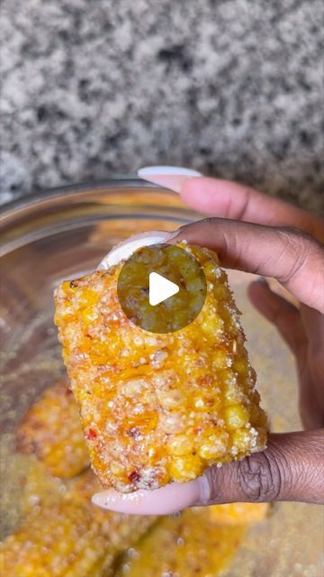 Dayia Jones on Instagram: "Fried corn 10/10 🤍 what’s ur favorite Wingstop order let me know in the commmentsssss 🤍 follow my sauce page @mimismacksauce ❤️ and follow for more entertaining food, recipes #wingstop #friedcorn #cajun" Corn Fried Recipe, Mexican Fried Corn Recipe, Quick Soul Food Dinner, Wingstop Corn Recipe, Fried Corn On The Cob, Wingstop Corn On The Cob, Wingstop Fried Corn, Wingstop Cajun Fried Corn Recipe, Fried Corn Meal Mush Recipes