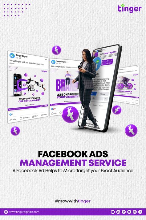 Facebook Ads Management Service  A Facebook Ad Helps to Micro Target your Exact Audience   #socialmedia #marketing #socialmediamarketing #digitalmarketing #instagram #branding #business #marketingdigital #seo #design Digital Marketing Agency Ads Design, Facebook Ads Design Ideas, Social Media Marketing Creative Ads, Digital Marketing Post Design, Poster Design App, Digital Marketing Creative Post, Digital Marketing Ads, Digital Marketing Creative Ads, Post Linkedin