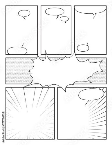 Comic Drawing Styles, Comic School, Comic Strip Template, Comic Template, Blank Comic Book, Comic Book Template, Comic Book Layout, Template Background, Drawing Cartoon Faces