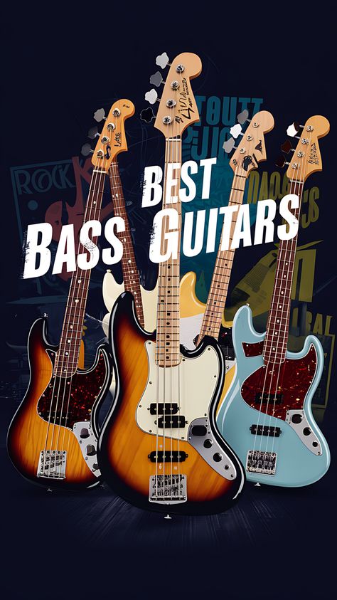 Discover the best bass guitars that suit every music style, from rock to jazz. Whether you're a beginner or a pro, these bass guitars offer unbeatable sound and quality. #BestBassGuitars #BassGuitarReview #MusicGear #BassGuitar Audio Mastering, Bass Guitars, Music Gear, Bass Guitar, Next Level, Bass, The Top, The Next, Guitar