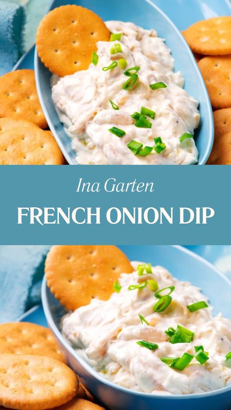 Ina Garten French Onion Dip French Onion Dip Recipe, Ina Garden, Onion Dip Recipe, French Onion Dip, Onion Dip, Soften Cream Cheese, Cayenne Pepper, Canned Chicken, Dip Recipe