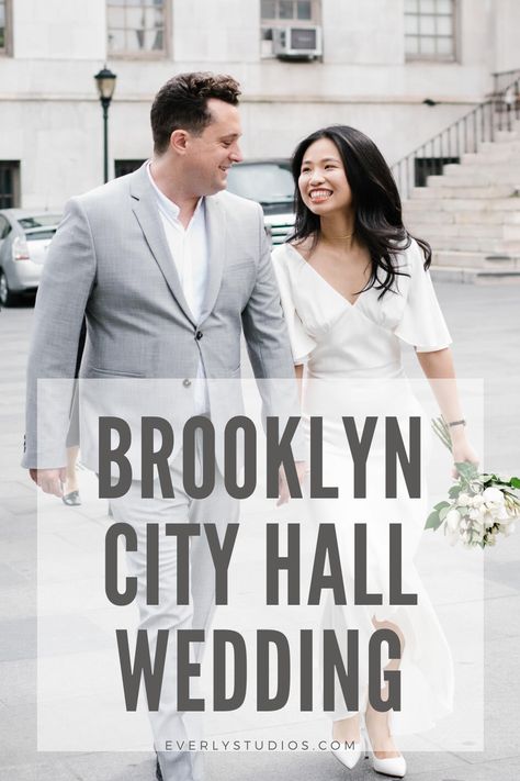 Brooklyn City Hall Wedding, Nyc City Hall Wedding, Brooklyn City, New York City Hall, Nyc City, Nyc Elopement, City Hall Wedding, Brooklyn Wedding, Ny City