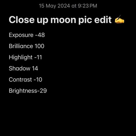 #iPhoneEditing #PhotoEditing #iPhonePhotography #EditingTutorial #iPhoneTips #PhotoTips #EditingApps #iPhoneEdit #PhotographyTutorial #MobileEditing #iPhoneHacks #PhotoEnhancement #EditingSkills #iPhonePhotographyTips #CreativeEditing #PhotoEffects #iPhoneFilters #EditingTechniques #VisualStorytelling #iPhoneArt How To See The Moon In A Picture, How To Get A Picture Of The Moon, Night Sky Photo Editing Iphone, Night Time Photo Edits Iphone, How To Take A Picture Of The Moon, Lightroom Night Edit, Moon Photo Editing, Iphone Editing Pictures, Night Filter