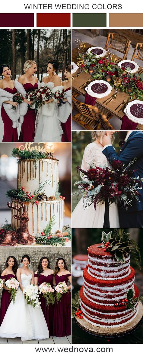 wedding ideas — 10 Beautiful Sage Green Wedding Ideas for 2019... Wedding Color Pallet Ideas, Color Pallet Ideas, Wine Colored Wedding, Steel Blue Bridesmaid Dresses, Wedding Color Palette Ideas, Classic Blue Wedding, Wine Red Wedding, Elegant Wedding Colors, Winter Wedding Color Palette