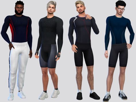 The Sims Resource - Compression Shirt Sims 4 Cc Clothes Athletic Male, Sims 4 Cc Athletic Wear Male, Sims 4 Cc Male Gym Shorts, Sims 4 Compression Shirt Male, The Sims Resource Men Clothing, Sims Resource Male Clothing, Compression Shirt Men, Men Mode, Sims 4 Cas Mods