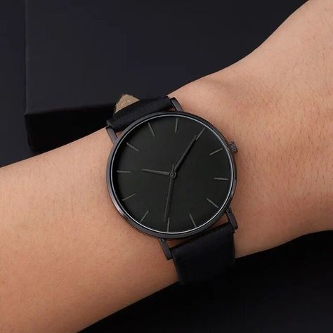 Elegant Men's Leather Band Quartz Watch: Simple and Sophisticated Business Wristwatch Tag a friend who would love this! FAST US Shipping Get it here ——> https://prehype.shop/elegant-mens-leather-band-quartz-watch-simple-and-sophisticated-business-wristwatch/ #online #empire Luxury Minimalist Business Watches, Minimalist Black Watch Accessories For Business, Timeless Black Business Watch, Sleek Black Business Watch, Luxury Minimalist Leather Watches, Mens Watches Minimalist, Watch Simple, Simple Watches, Minimalist Watch