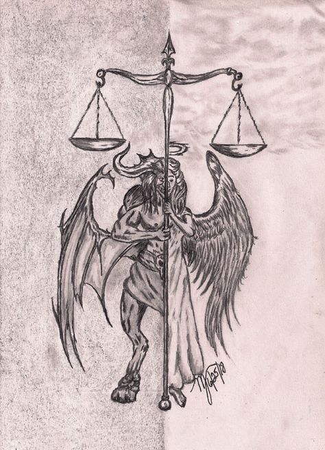 ok...so today's sketch was born yesterday when I was upset...lol...plus been to long and lil of Mikey's dark side needs to come out...it is about the battle of good and evil in this world...lot believe there is a constant battle between the two...some believe there is a balance...a yin and yang...you can not have one...without the other...so here it is..."The Balance" Internal Battle Tattoo, Good Versus Evil Tattoo, Good And Evil Tattoo Battle Between, Good And Evil Drawing, Evil Twin Tattoo, Good Vs Evil Drawings, Poison Princess, Good And Evil Tattoos, Balance Tattoo