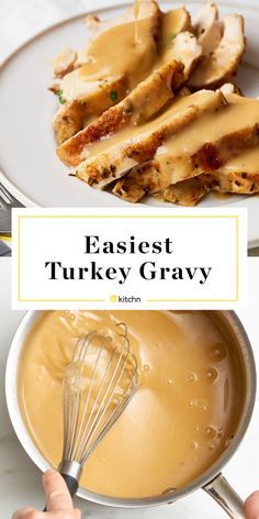 Turkey Gravy Recipe Easy, Best Turkey Gravy, Turkey Gravy Easy, Turkey Gravy From Drippings, Homemade Turkey Gravy, Making Turkey Gravy, Homemade Gravy Recipe, Easy Gravy Recipe, Turkey Gravy Recipe