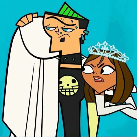 Brown Hair Aesthetic Cartoon, Duncan And Courtney, Duncan Total Drama, Bff Poses, Body Base Drawing, Drama Total, Fandom Memes, Total Drama Island, Total Drama