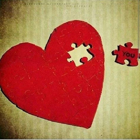 You are the missing puzzle piece to my heart Why Are You Single, You Complete Me, Big Bubbles, My Funny Valentine, Conceptual Photography, Missing Piece, Piece Of Me, Puzzle Pieces, The Words