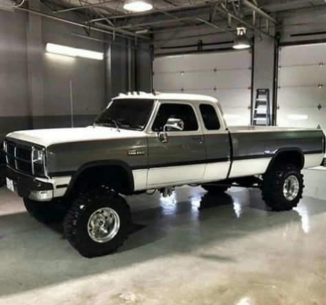 Cummins                                                       … Lifted Gmc, 1st Gen Cummins, Old Dodge Trucks, Dodge Diesel, Chevy Diesel Trucks, Cummins Trucks, Diesel Mechanics, Dodge Pickup, Dodge Rams