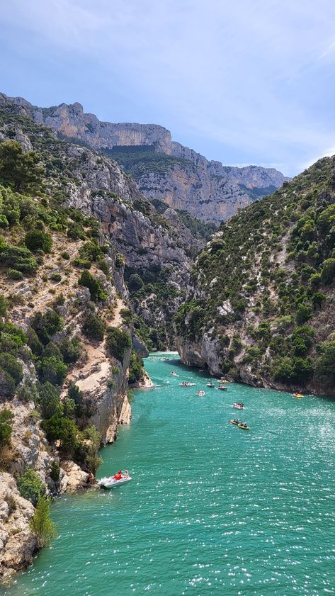 gorges du verdon, france France Coast, Gordes France, France Nature, Road Trip France, Backpack Through Europe, Dordogne France, South France, France Aesthetic, Greece Holiday