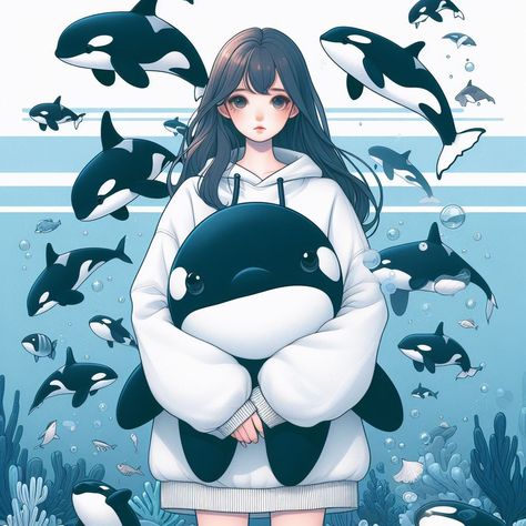 Orca Mermaid, Character Outfits, Wonderful Things, Profile Picture, Pokemon, Mermaid, Collage, Art Prints, Animals