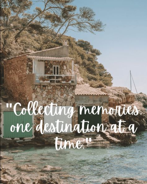 The best life advice is collecting memories. Travel offers the opportunity to gather memories and experiences that are out of this world. Travel Quotes For Instagram, Traveling Quotes, Couple Travel Quotes, Travel Love Quotes, Solo Travel Quotes, Scenic Train Rides, Romantic Travel Quotes, Online Travel Agency, Travel Captions