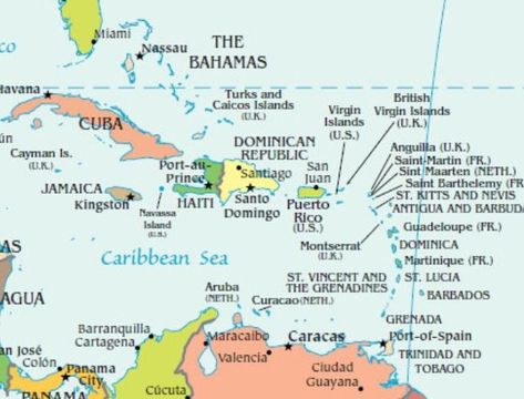 Map Of The Caribbean, Caribbean Islands Map, Trinidad Food, Cuba Island, Midway Islands, Navigator Of The Seas, The Caribbean Islands, Carribean Cruise, Virgin Island