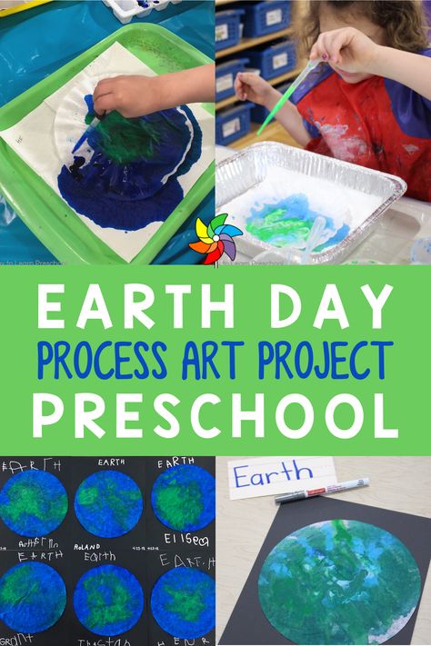 Looking for a fun Earth Day activity for Preschool students this April? This Earth Day process art project is great for learning all about our planet. Students work on their fine motor skills when they use an eyedropper and coffee filters to create the earth. Students also get to do some writing at the end. Students learn about water and land which is great for incorporating a little social studies. This is a great take home craft that students love to do each spring. Earth Day Newspaper Art, Earth Day Crafts For Prek, Earth Day Sensory Bin Preschool, Earth Day Stem Activities Preschool, Earth Art For Preschool, Earth Day Recycled Art, Caring For The Environment Activities Preschool, Recycling Art For Preschool, Earth Day Art For Preschoolers