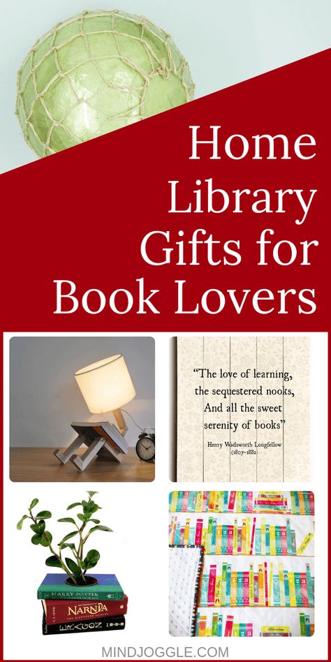 Library Gifts, Library Accessories, Cozy Book Nook, Pretty Bookshelves, Book Related Gifts, Cozy Home Library, Bookworm Gifts, Literature Gifts, Gifts For Book Lovers