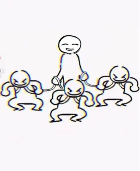 Draw The Squad, Stick Figures, A Group, Pins, Stick Figure