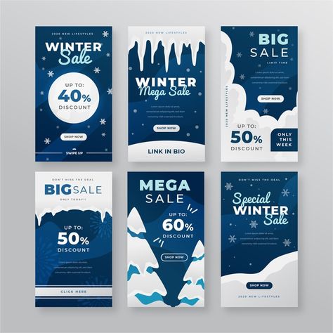 Winter Flyer Design, Winter Promotion Design, Winter Email Design, Winter Banner Design, Winter Design Graphic, Winter Sale Design, Christmas Promotion Design, Winter Ads, Winter Graphic Design